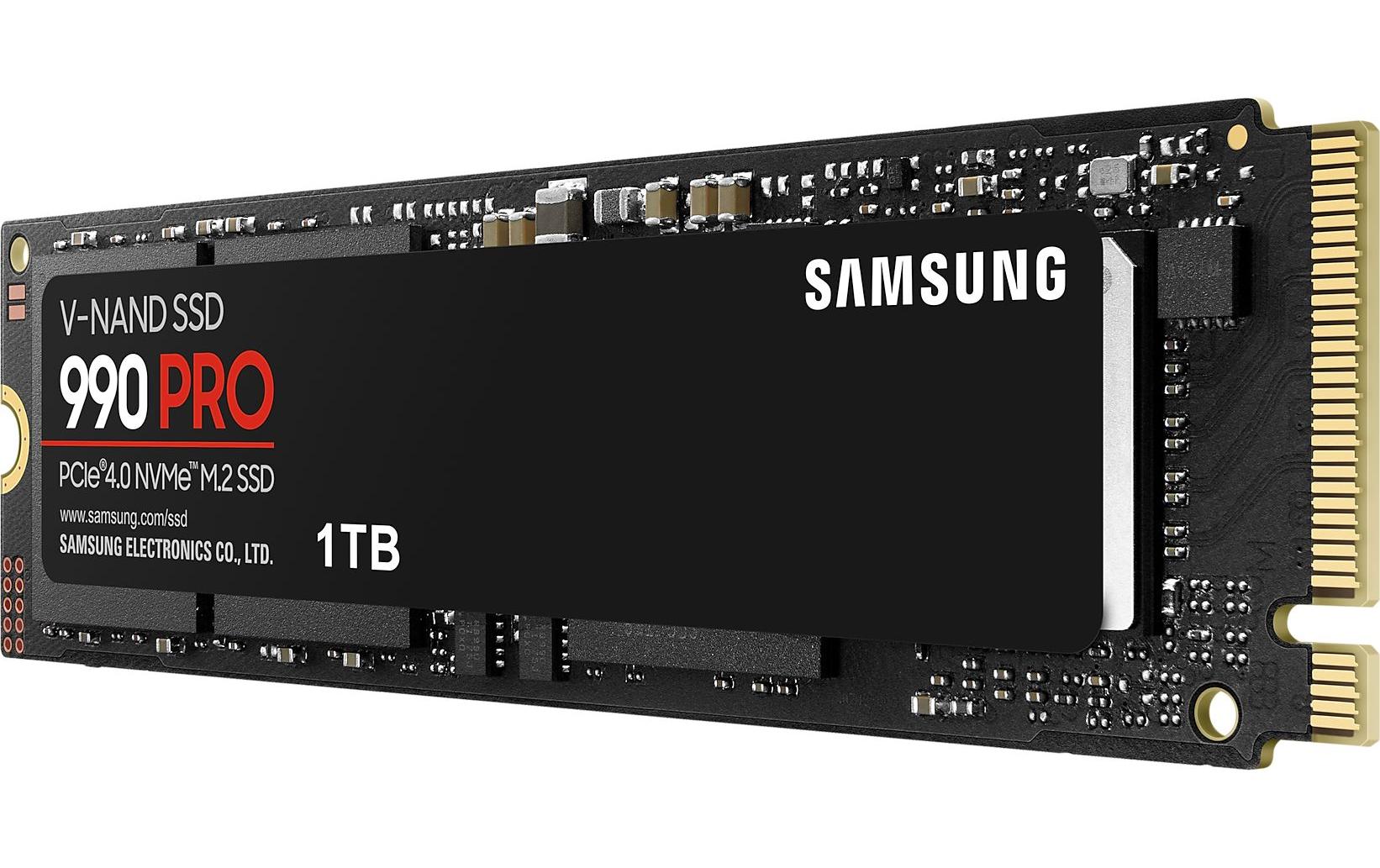 Samsung 990 PRO – 1 TB, M.2 2280 NVMe, PCIe 4.0 x4