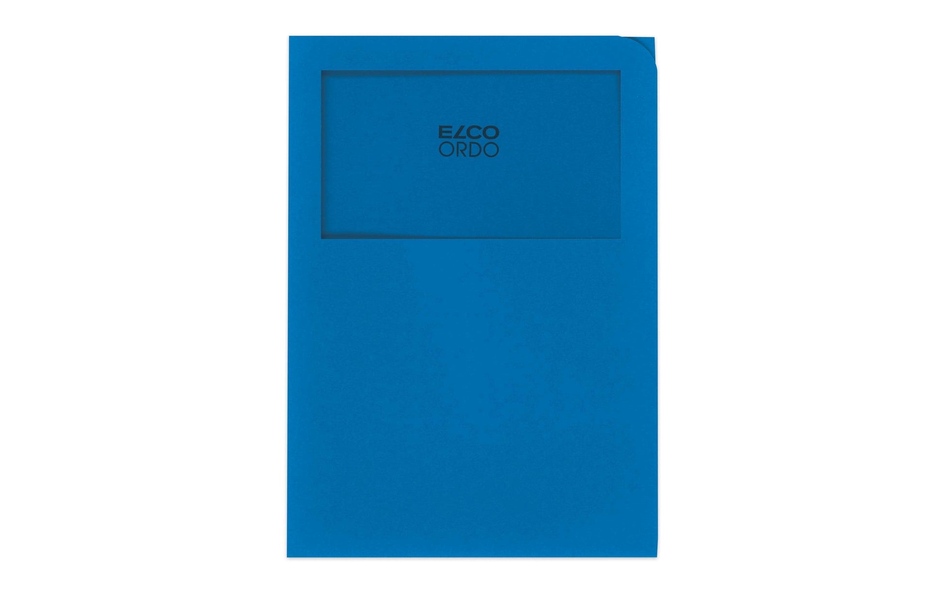 Elco Sichtmappe A4 – Königsblau, Papier, Fronttasche, 100er-Pack