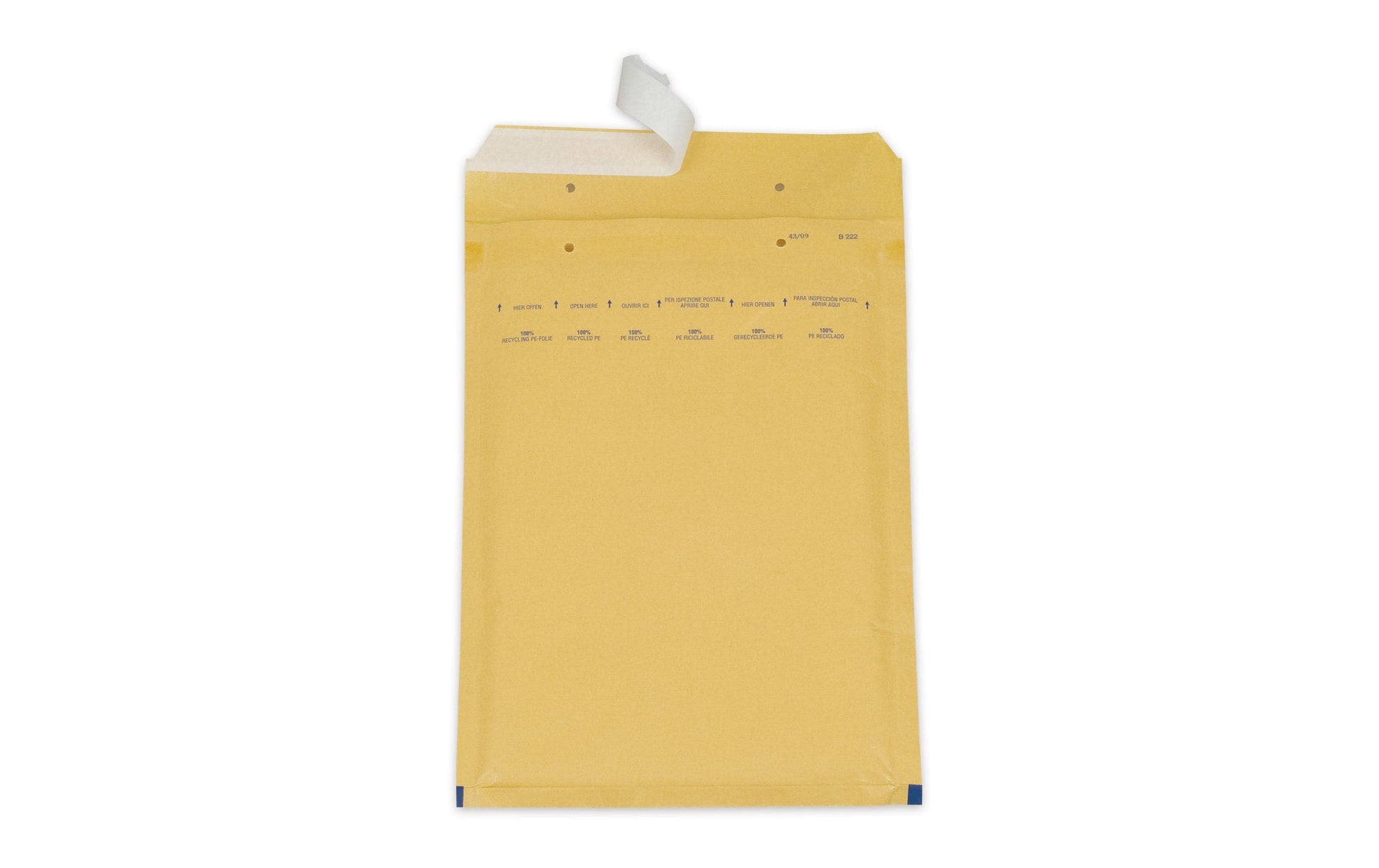 Elco Luftpolstertasche – 170 × 225 mm, selbstklebend, braun – 4 Stk.