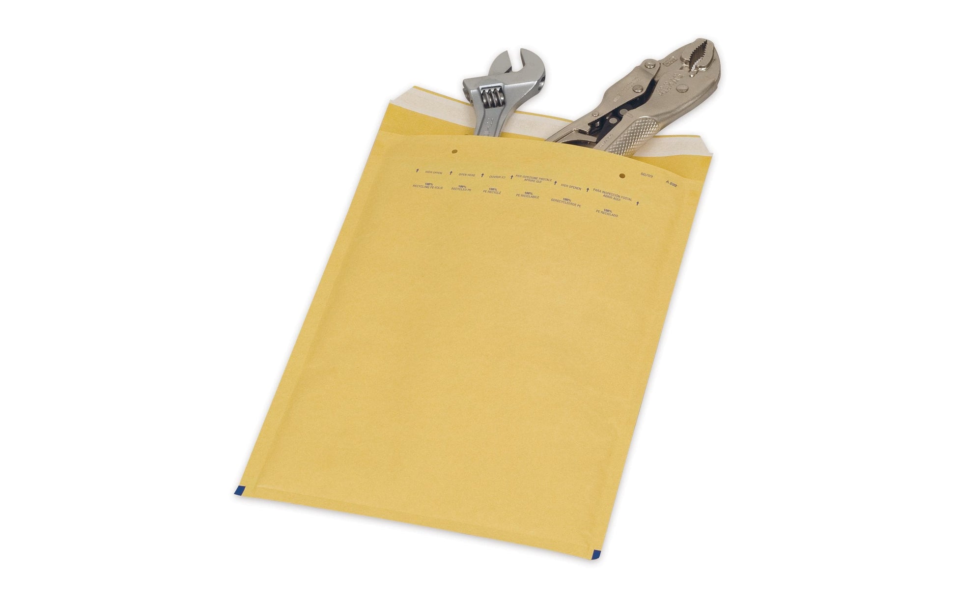 Elco Luftpolstertasche – 225 × 340 mm, selbstklebend, braun – 4 Stk.