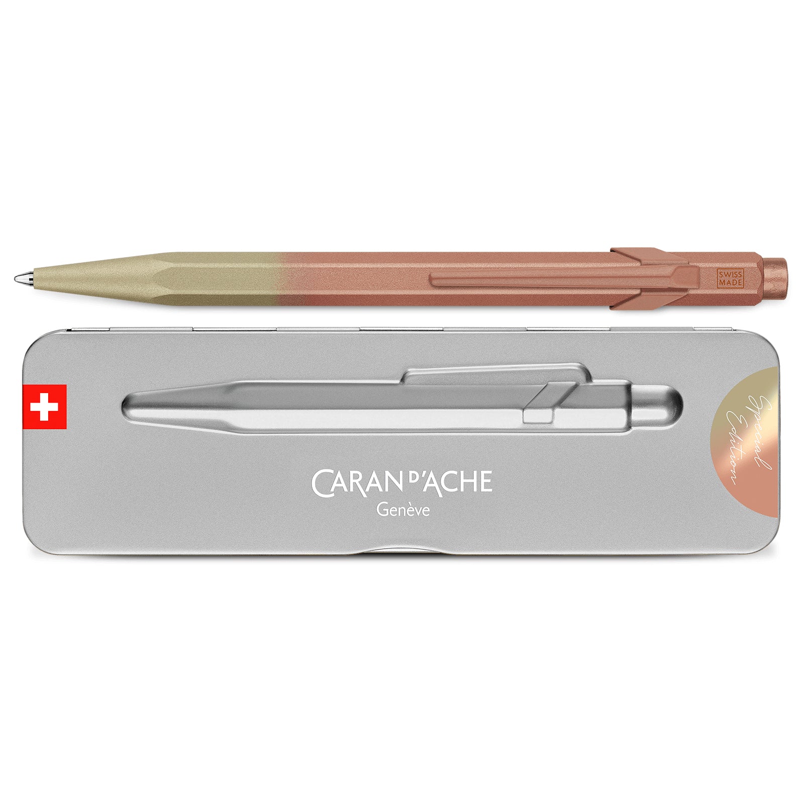 Caran d-Ache Caran d'Ache 849 Claim Your Style 5. Edition Kugelschreiber – für Goliath-Mine, Schwarz, Medium, nachfüllbar