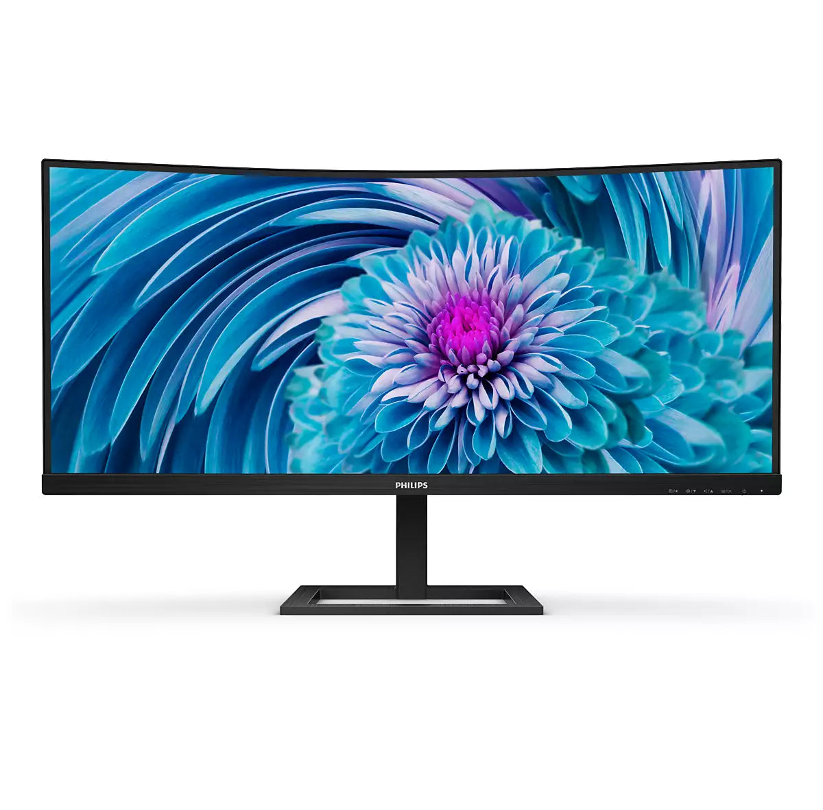 Philips 346E2CUAE/00 – Monitor, 34", VA, 100 Hz, 300 cd/m², Lautsprecher, VESA 100 × 100, Schwarz