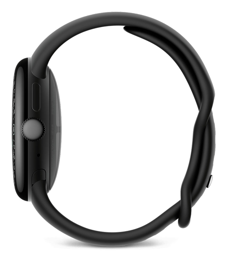 Google Pixel Watch 4 – Smartwatch – 41 mm, GPS, WLAN, NFC, AMOLED, Corning Gorilla Glass 5, 5 ATM, Schwarz