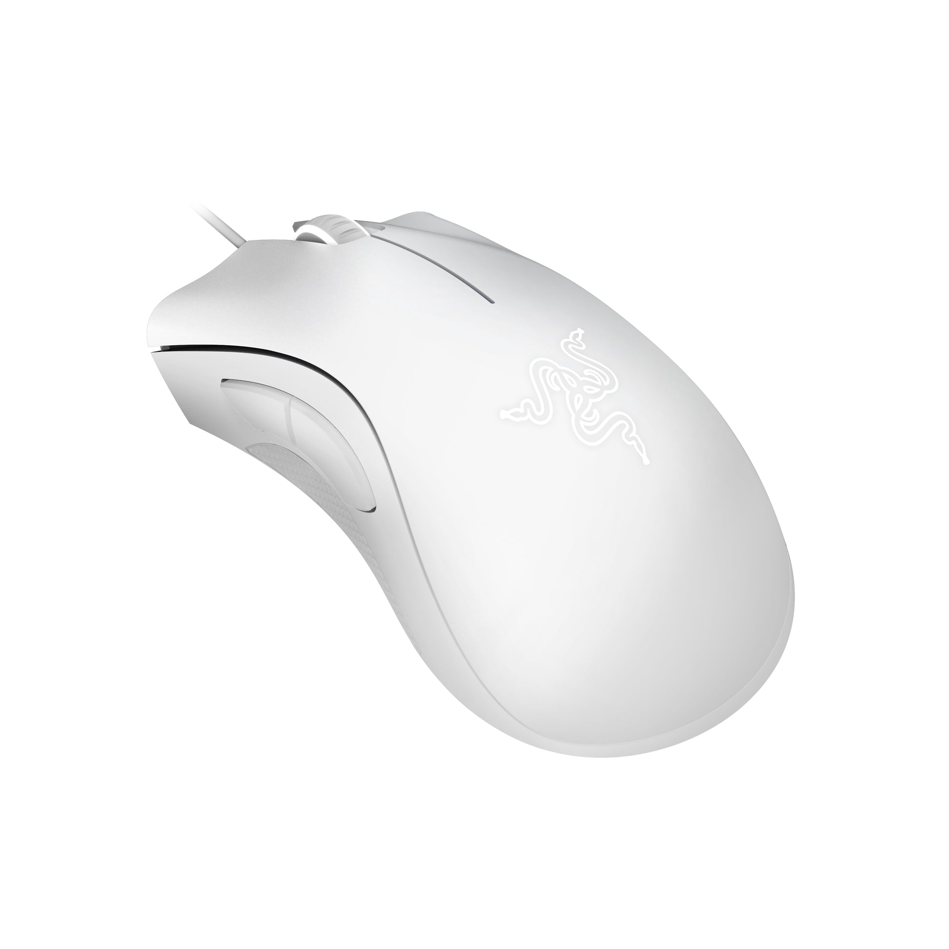 Razer DeathAdder Essential – Gaming-Maus – Kabelgebunden (USB‑A), 6400 DPI, Rechts, Weiss