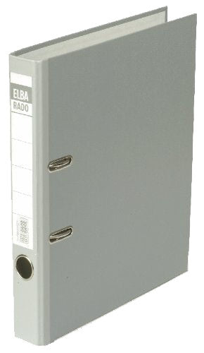 Elba Ordner – für A4 – Rückenbreite 5 cm – grau – 10 Stk.