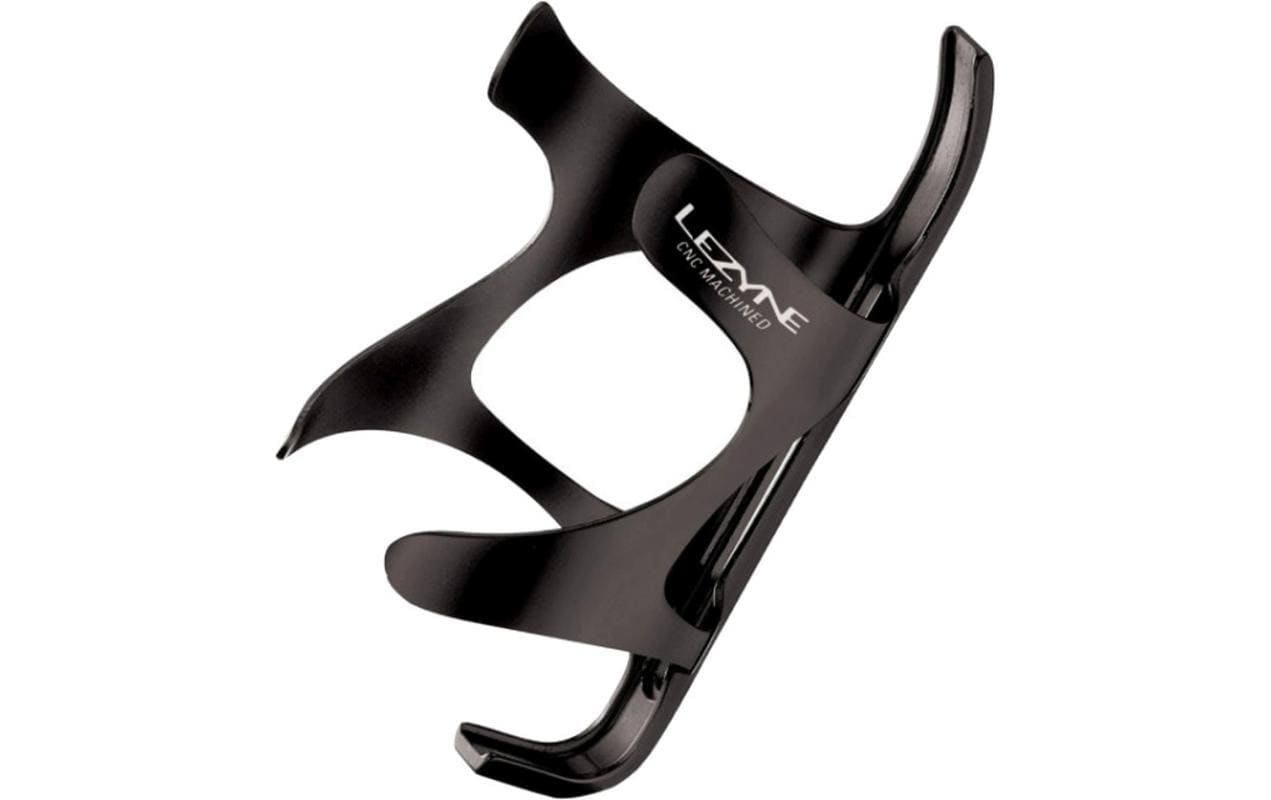 Lezyne Trinkflaschenhalter CNC Cage – beidseitig einsetzbar – für Trekking-/Citybike – 39 g – schwarz