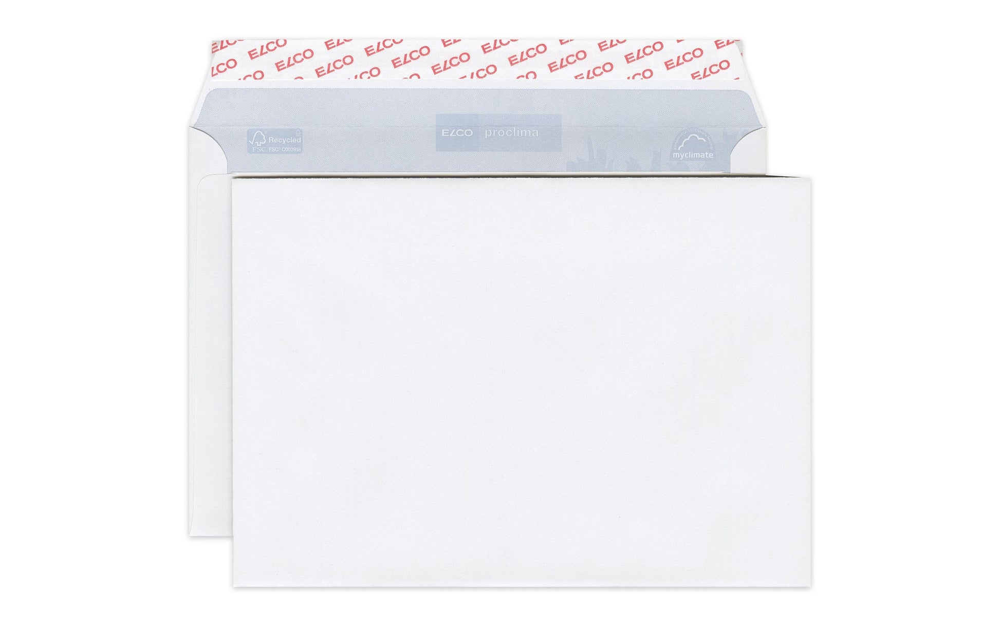 Elco Couvert C5, ohne Fenster, selbstklebend, weiss, 100 g/m² – 25 Stk.