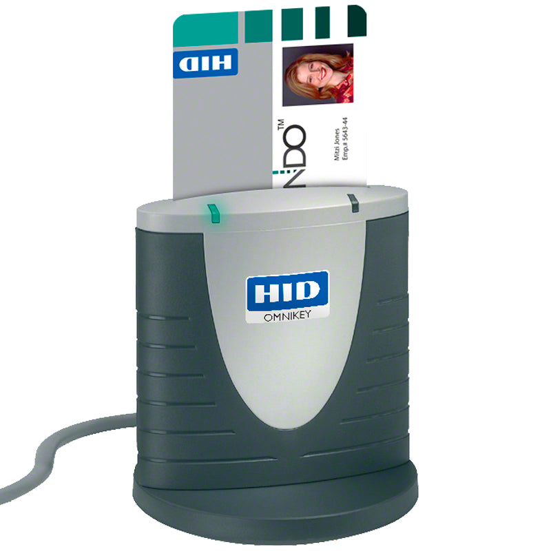 HID Identity Omnikey 3121 – Smartcard-Leser – USB 2.0, Grau