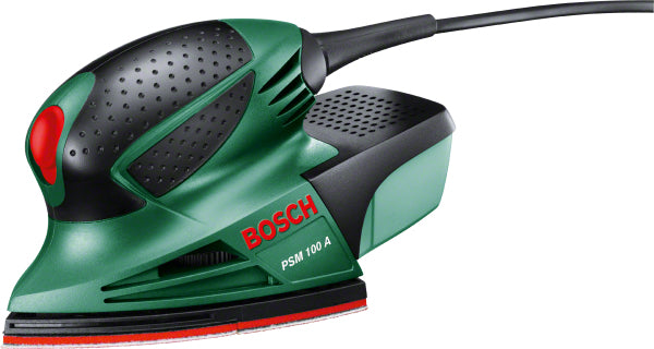 Bosch PSM 100 A Multischleifer – 100 W – Micro-Klett – Schwingkreisdurchmesser 1,4 mm