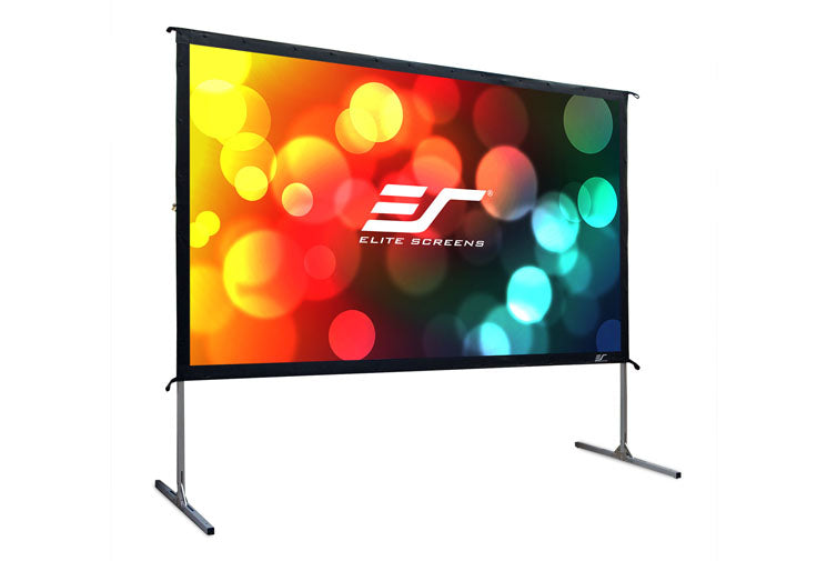 Elite Screens YARD MASTER 2 – Mobile Leinwand, 16:9, 223 × 124.9 cm (100"), weiss