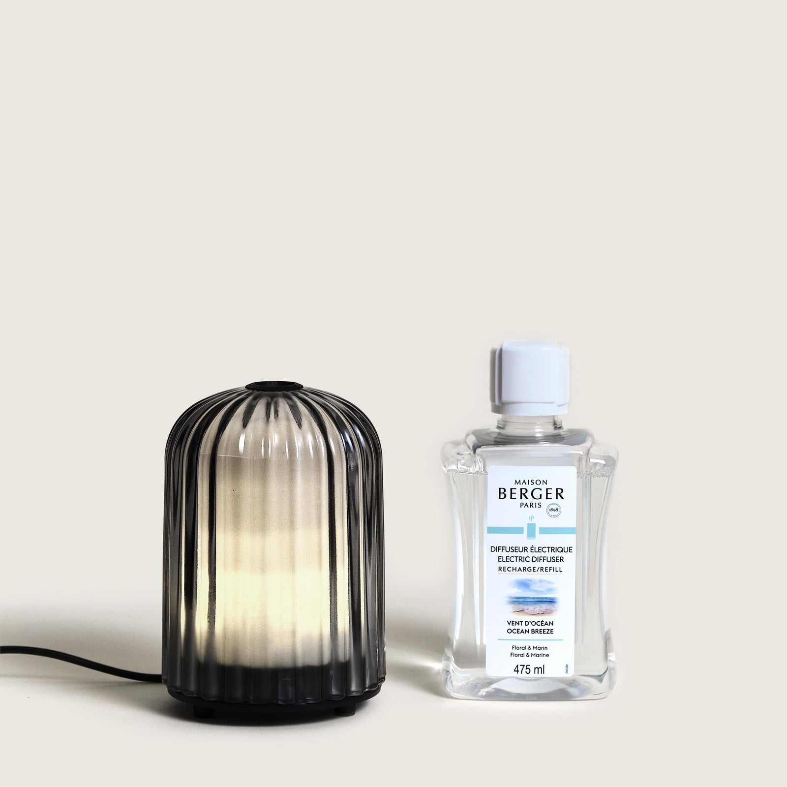 Maison Berger Paris Maison Berger Cannelo – Ultraschall-Diffusor, 80 ml, grau