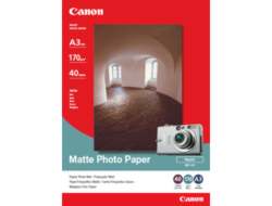 Canon MP-101 Fotopapier – matt, A3, 170 g/m², 40 Blätter – für Canon Serie S und Canon BJC-8200
