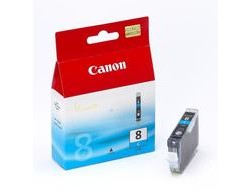 Canon Tintenpatrone CLI-8C, Cyan – für Tintenstrahldrucker/Multifunktionsgeräte