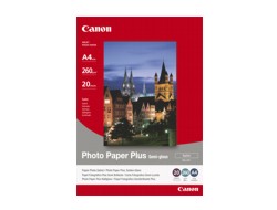 Canon Fotopapier – seidenmatt, A4, 260 g/m², 20 Blatt, einseitig – für Inkjet-Drucker