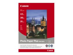 Canon Fotopapier – seidenmatt, A3, 260 g/m², 20 Blatt