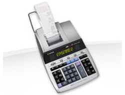 Canon Tischrechner, druckend MP1211-LTSC – 12-stellig, zweifarbig, 4,3 Zeilen/s, LCD, Steuer/Währung