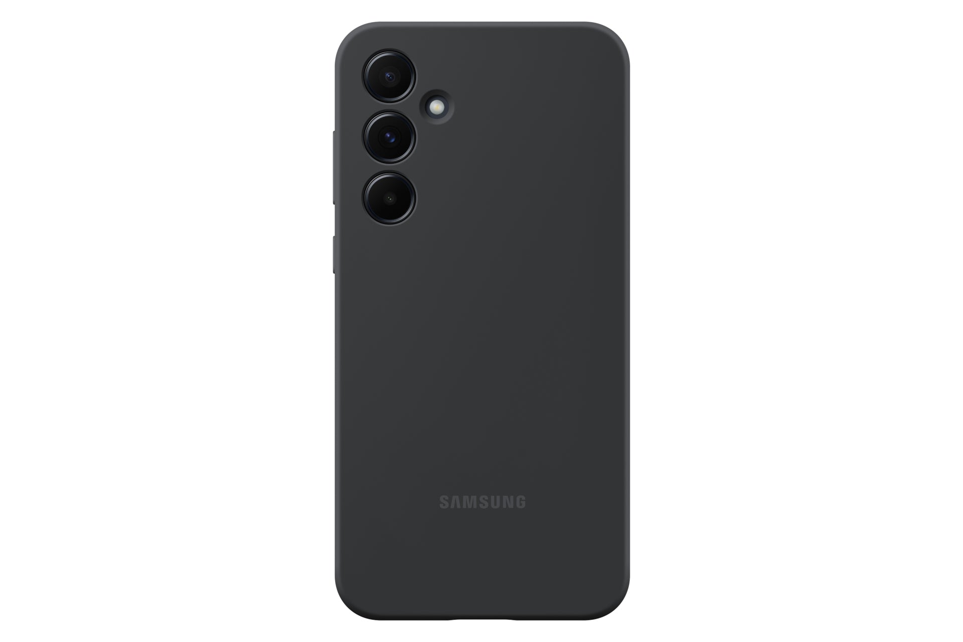 Samsung Backcover – für Samsung Galaxy A55 5G – schwarz – Silikon – stossfest, kratzresistent