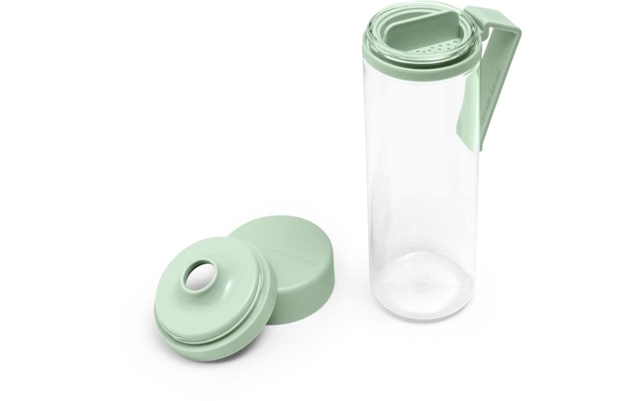 Brabantia Make & Take Trinkflasche 500 ml – Kunststoff, Schraubdeckel, Jadegrün