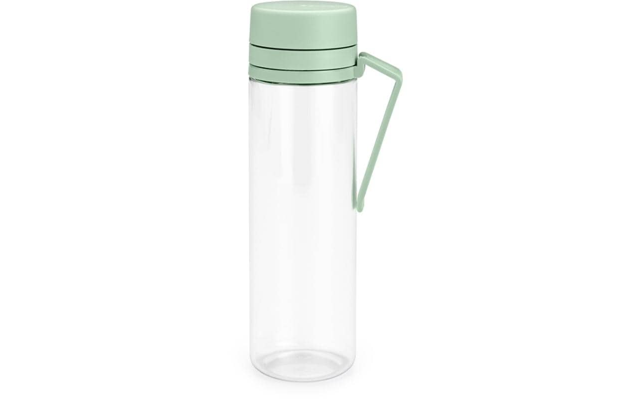 Brabantia Make & Take Trinkflasche 500 ml – Kunststoff, Schraubdeckel, Jadegrün