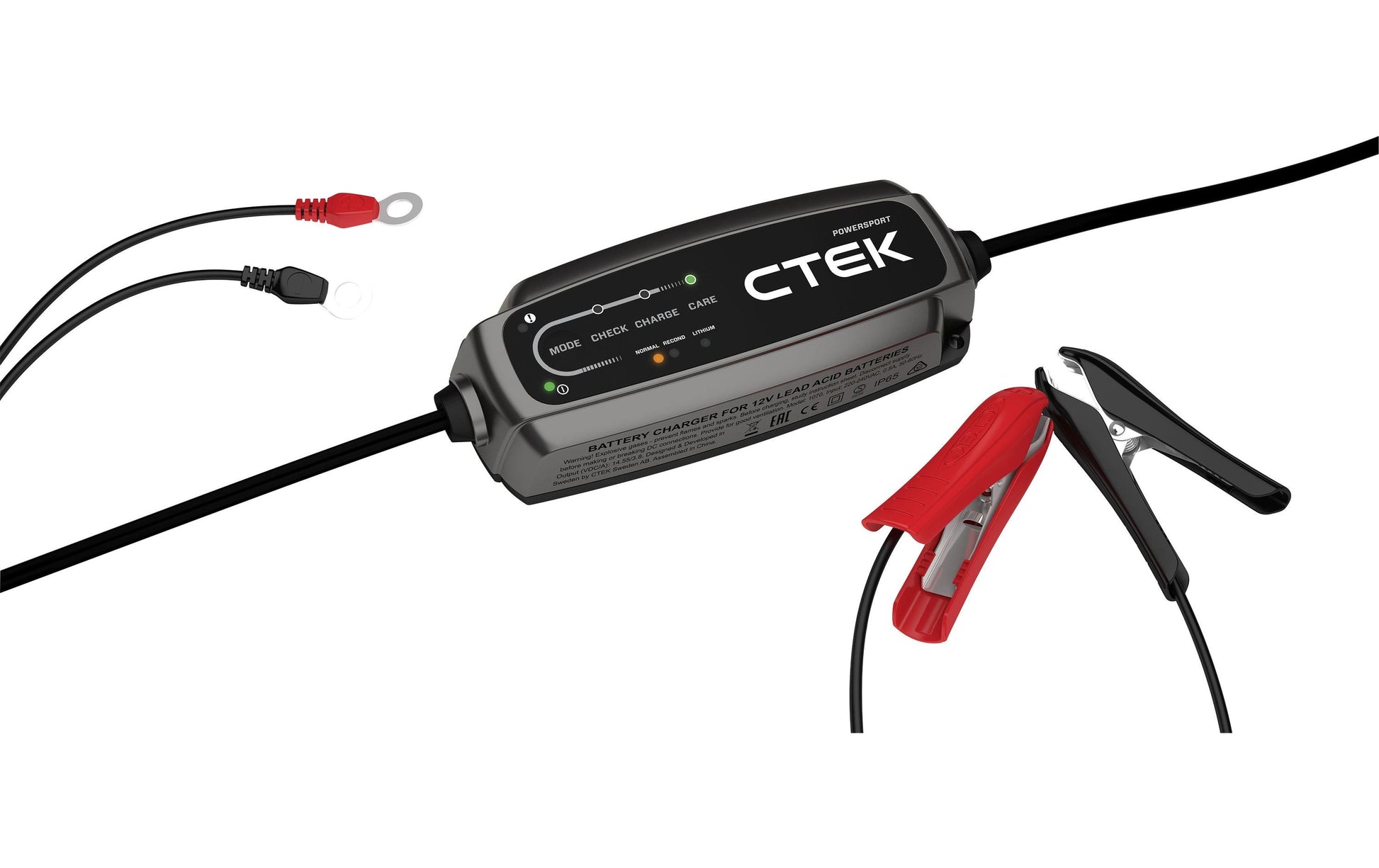 CTEK CT5 PowerSport Batterieladegerät 12 V, 27,6 W – 2,3 A, 3-stufig, IP65 – für 12 V Batterien (LiFePO4, AGM)