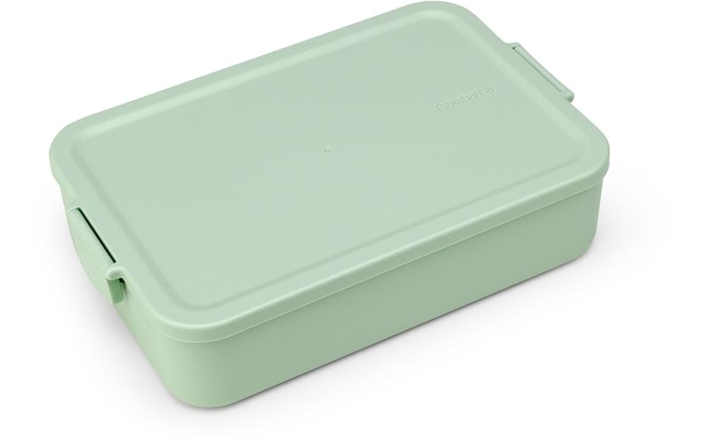 Brabantia Make & Take – Lunchbox 2 l, 25,5 × 16,7 × 6,2 cm, Kunststoff, Hellgrün
