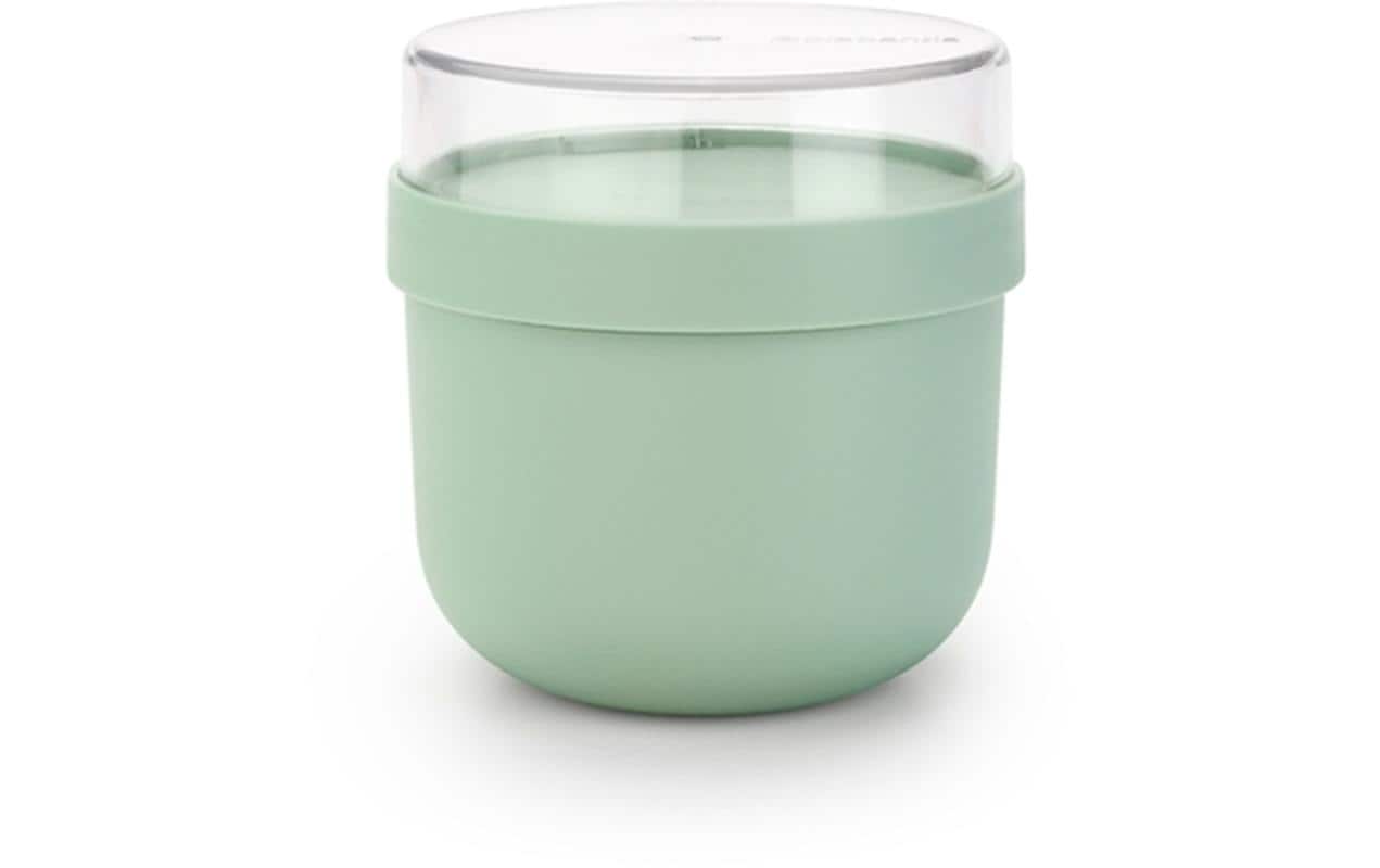 Brabantia Müeslischale Make & Take – 500 ml, Ø 11,0 cm, H 11,1 cm, Kunststoff, mit Deckel, spülmaschinenfest