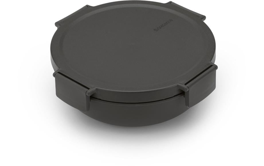 Brabantia Salatschüssel Make & Take – 1,3 l, Ø 21,0 cm, Kunststoff, mit Deckel, auslaufsicher