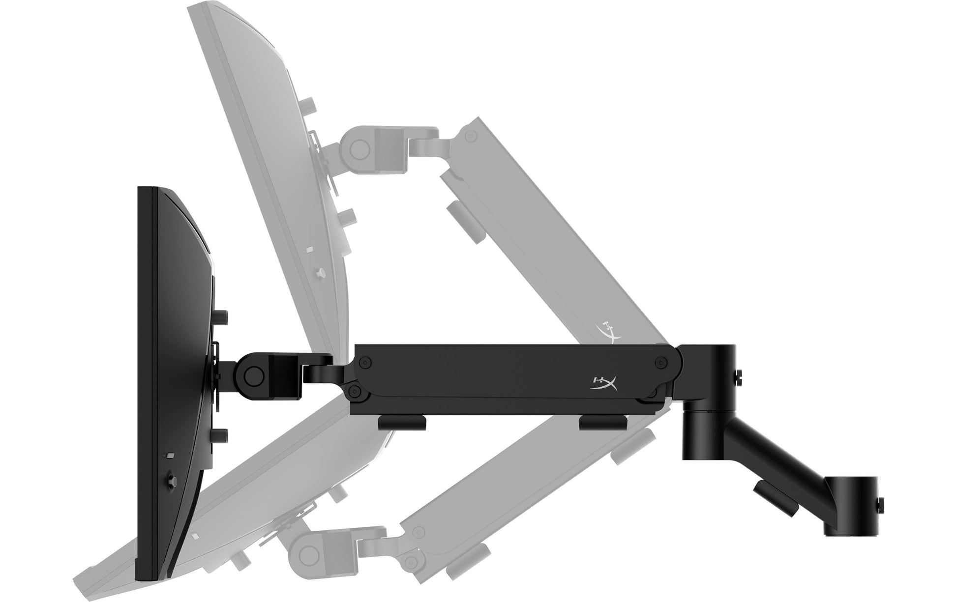 HyperX Armada Addon – Wandhalterung, bis 32", VESA 100 × 100 mm, 9,1 kg, drehbar, schwarz