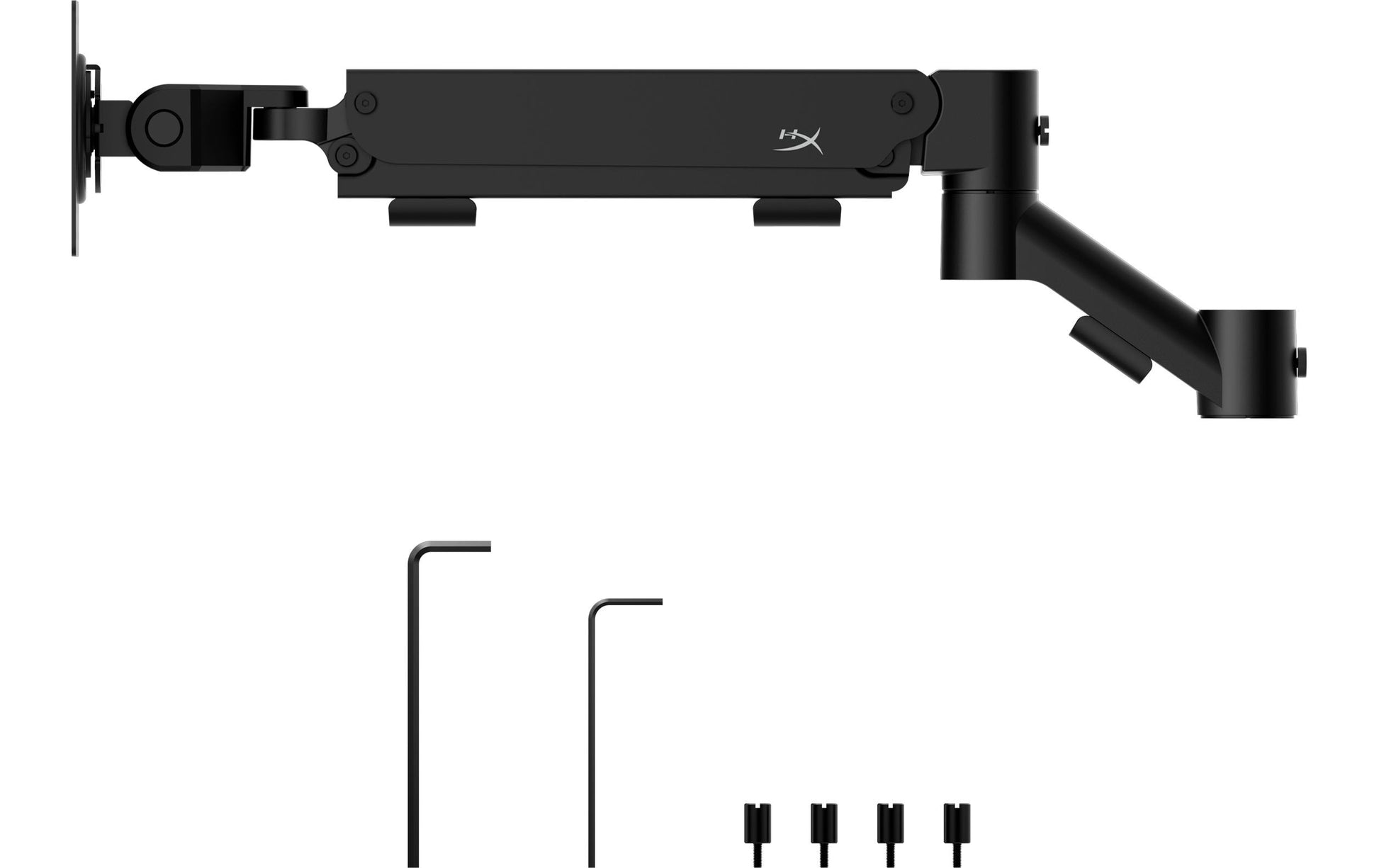 HyperX Armada Addon – Wandhalterung, bis 32", VESA 100 × 100 mm, 9,1 kg, drehbar, schwarz