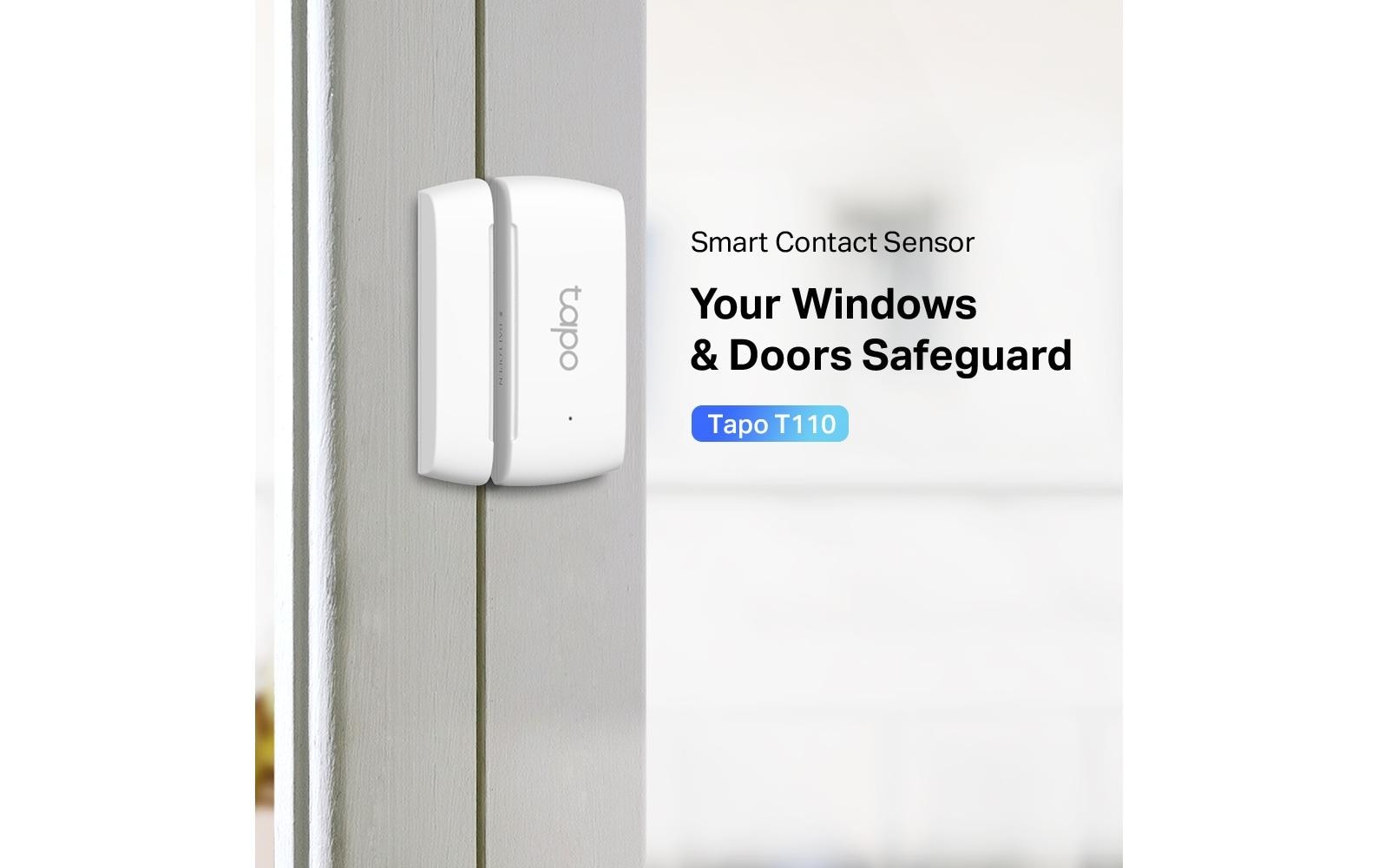 TP-Link Tapo – Tür-/Fensterkontakt, Funk, CR2032