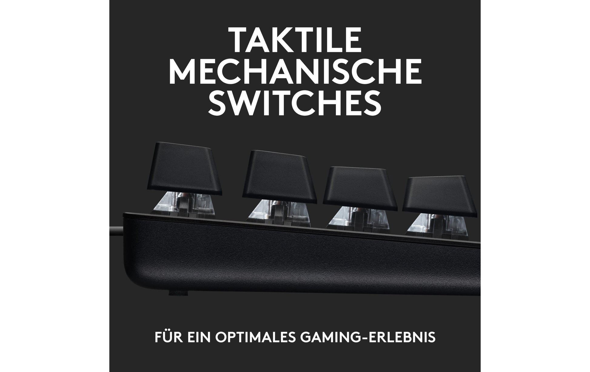Logitech G G413 TKL SE – Gaming-Tastatur TKL – Mechanisch – USB-A – QWERTZ (CH) – Schwarz – Ohne Ziffernblock