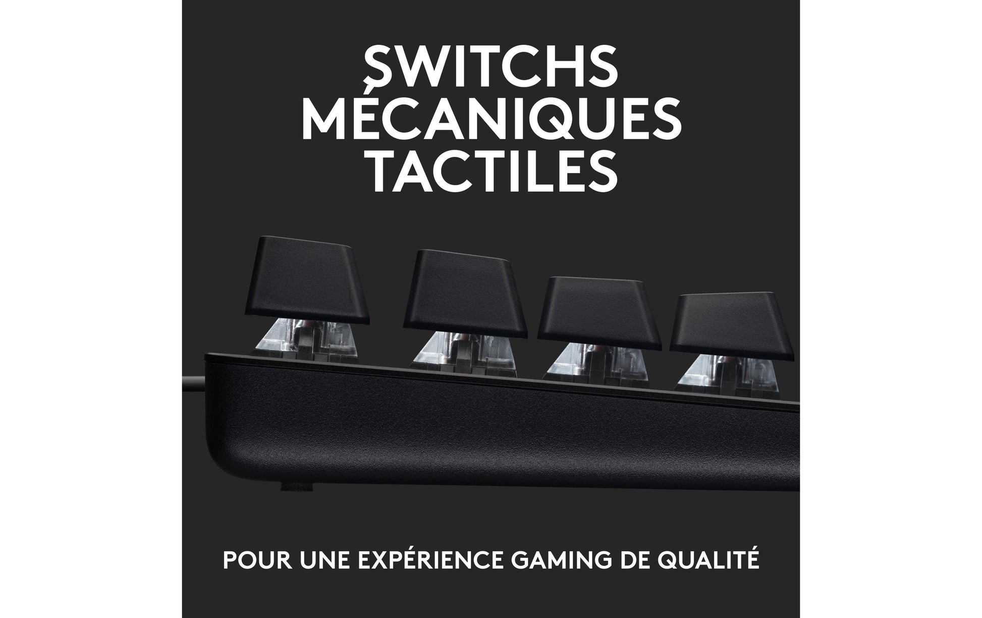 Logitech G G413 TKL SE – Gaming-Tastatur TKL – Mechanisch – USB-A – QWERTZ (CH) – Schwarz – Ohne Ziffernblock