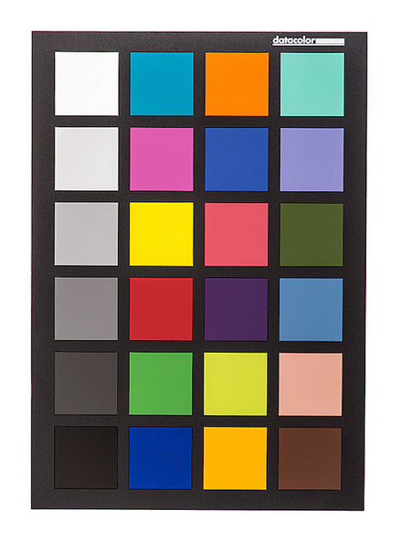 Datacolor Farbkarte – 150 × 210 mm – für Adobe Lightroom, Adobe Photoshop, Hasselblad Phocus und andere