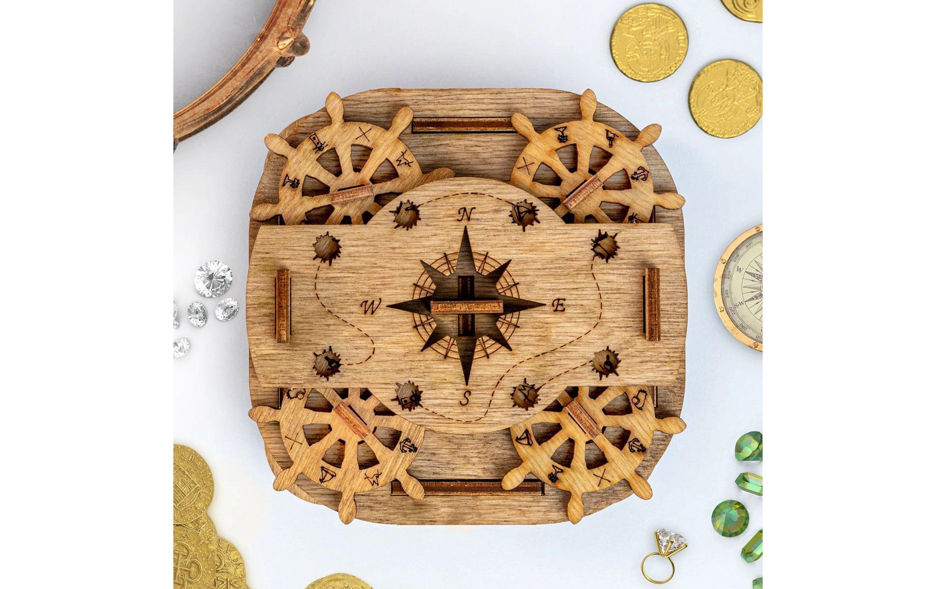 iDventure Cluebox – Davy Jones Locker – Knobelbox, 1–2 Spieler, ab 14 Jahren, 90 Min., DE
