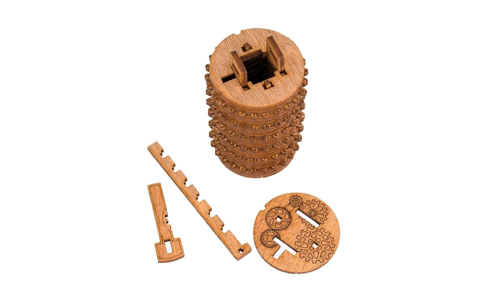 iDventure Kryptos - Cryptex – Knobelbox, 1–2 Spieler, ab 14 Jahren, 20 Min., DE