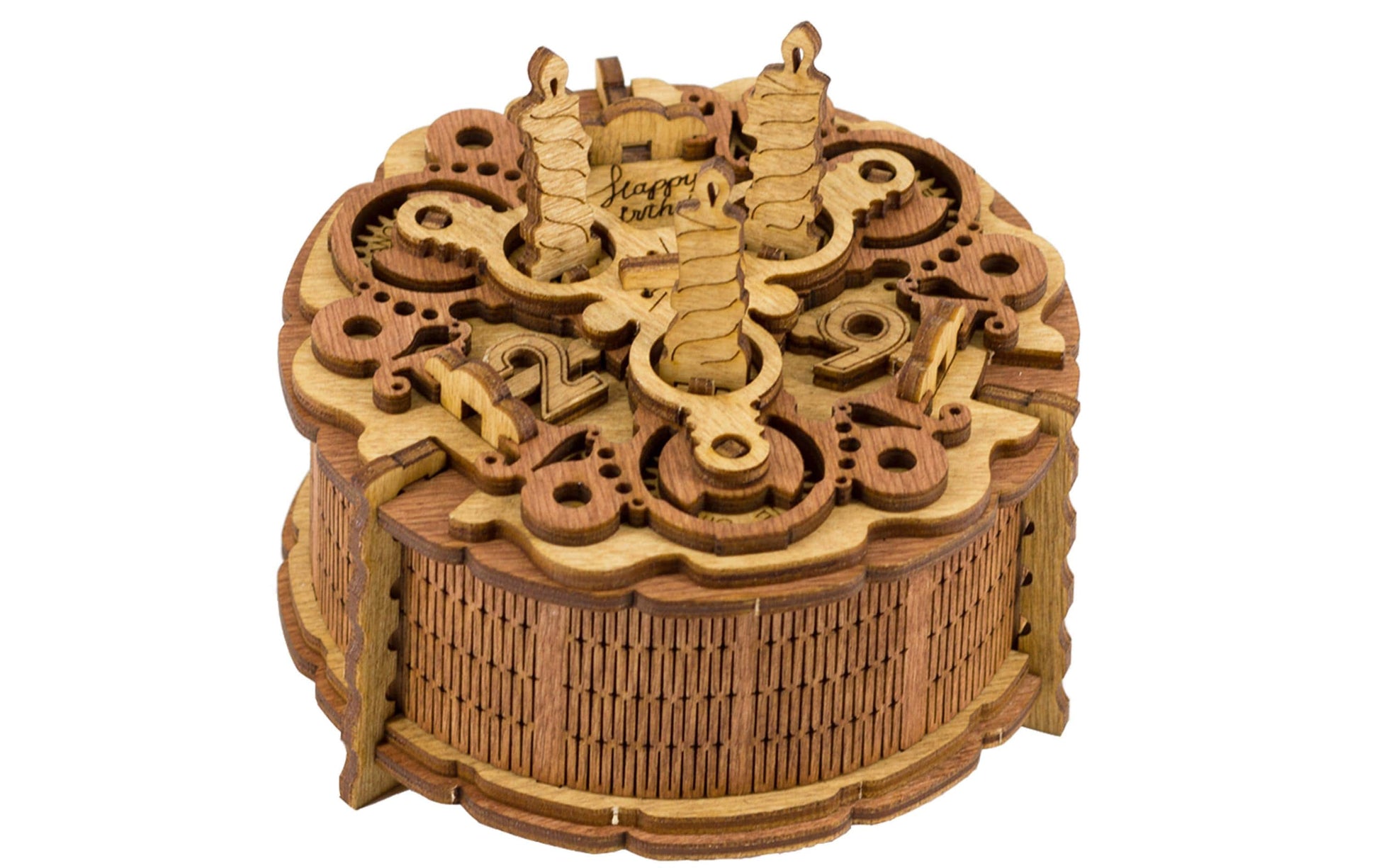 iDventure Puzzlebox Birthday Cake – Knobelbox, 1–2 Spieler, ab 14 Jahren, 15 min, DE