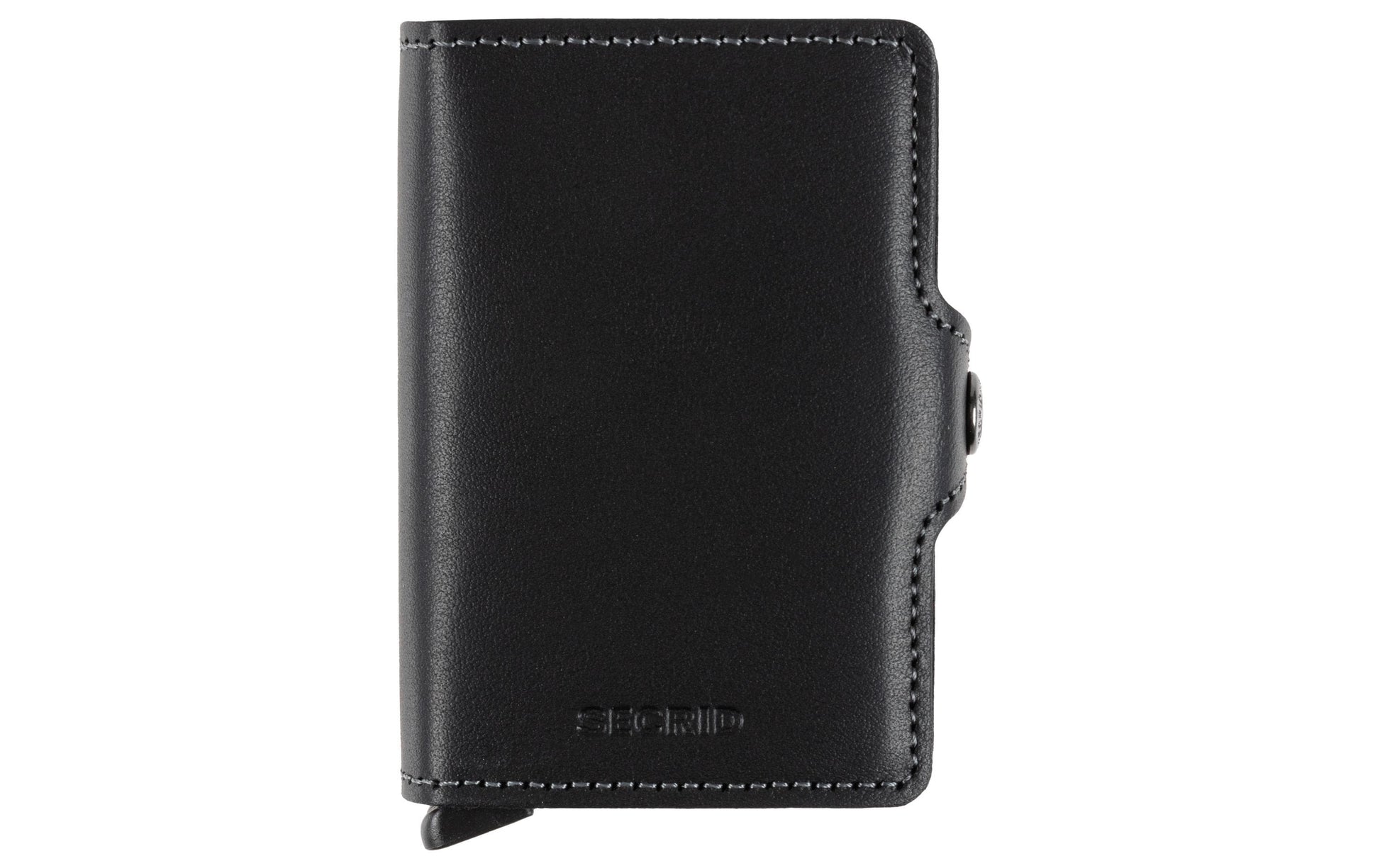 Secrid Kartenetui Twinwallet – mit RFID-Schutz, Slider-Verschluss – 70×102×25 mm – 8–12 Karten – Schwarz