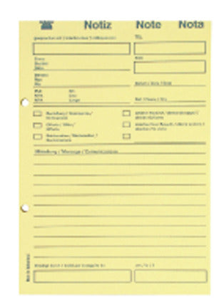 Elco Telefonblock – A5 – 80 Blatt, 5 Stück, 65 g/m²