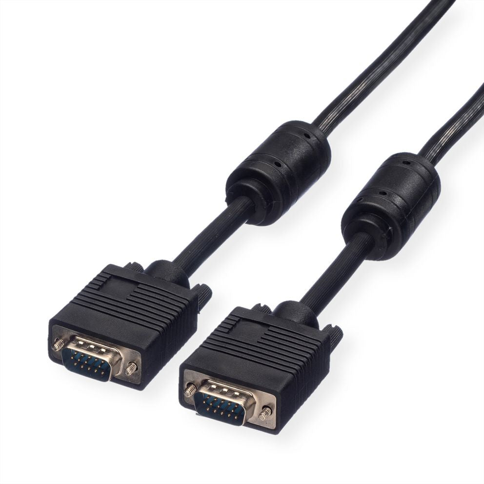 ROLINE VGA-Kabel – 10 m – für Geräte mit VGA-Port