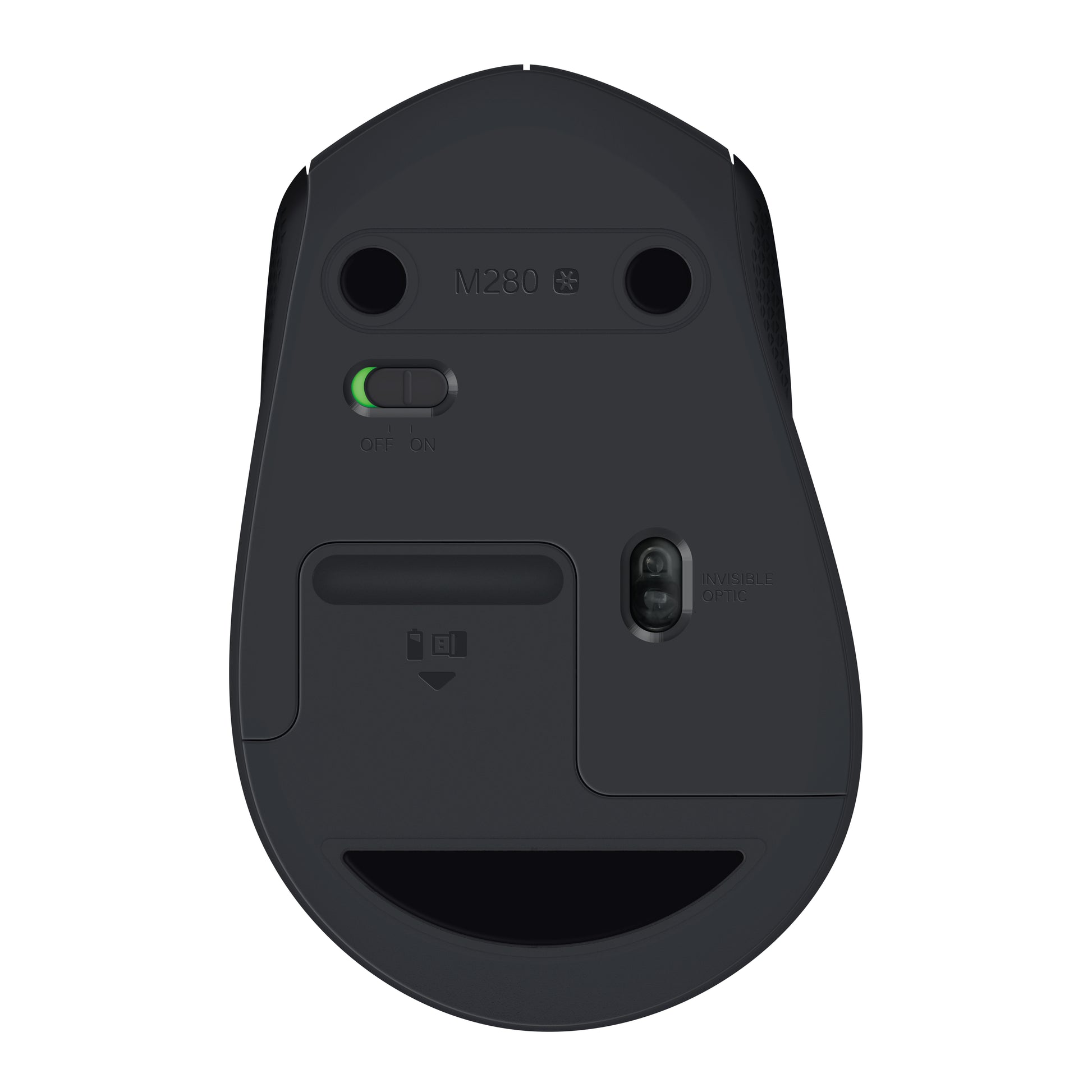 Logitech M280 EWR2 Maus – kabellos, 2,4 GHz, schwarz
