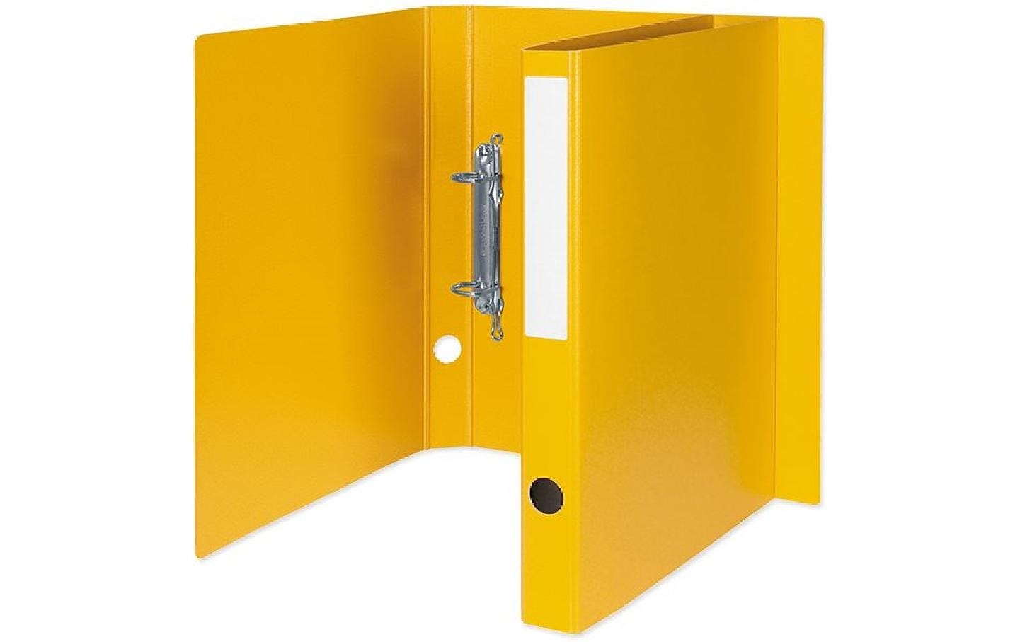 Office Focus 2-Ring-Ordner – für A4 – Rückenbreite 3 cm – Gelb – 10 Stk.