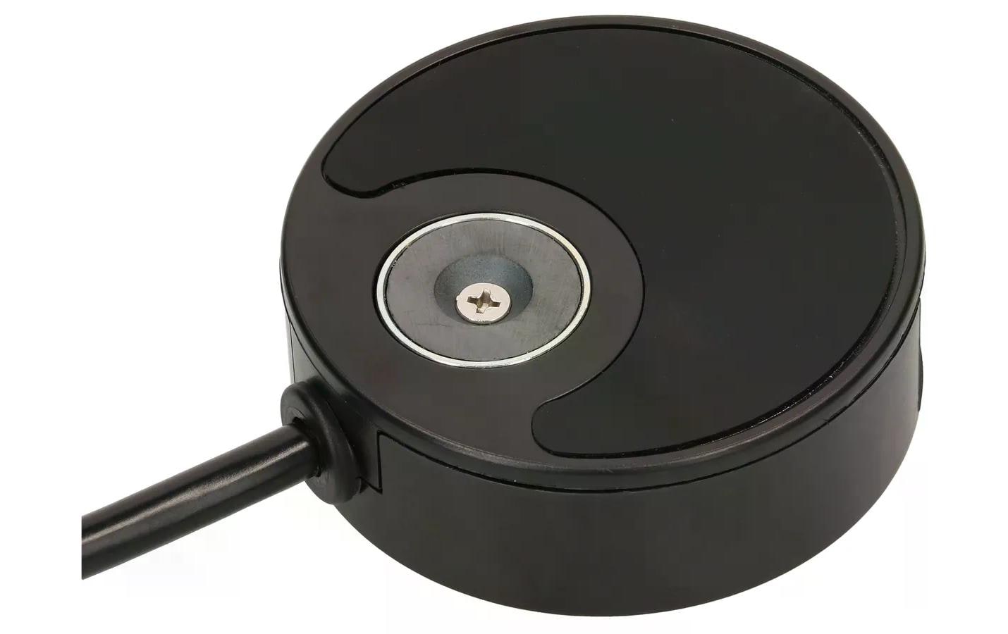 Max Hauri AG Max Hauri SAFETY-LINE Steckdosenleiste – 5×T13, mit Schalter, 2 m, Überstromschutz, Eingang T12 – schwarz