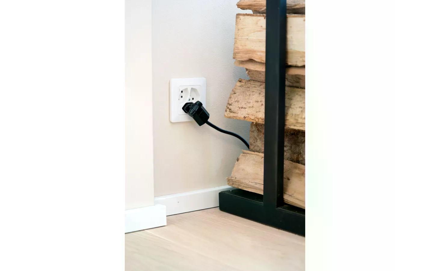 Max Hauri AG Max Hauri SAFETY-LINE Steckdosenleiste – 5×T13, mit Schalter, 2 m, Überstromschutz, Eingang T12 – schwarz