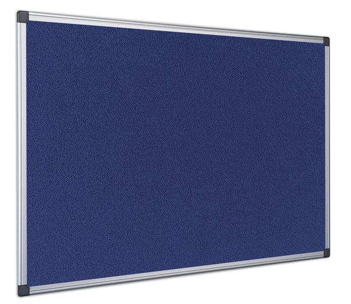 Bi-Office Filztafel Maya – 180 × 120 cm, Blau