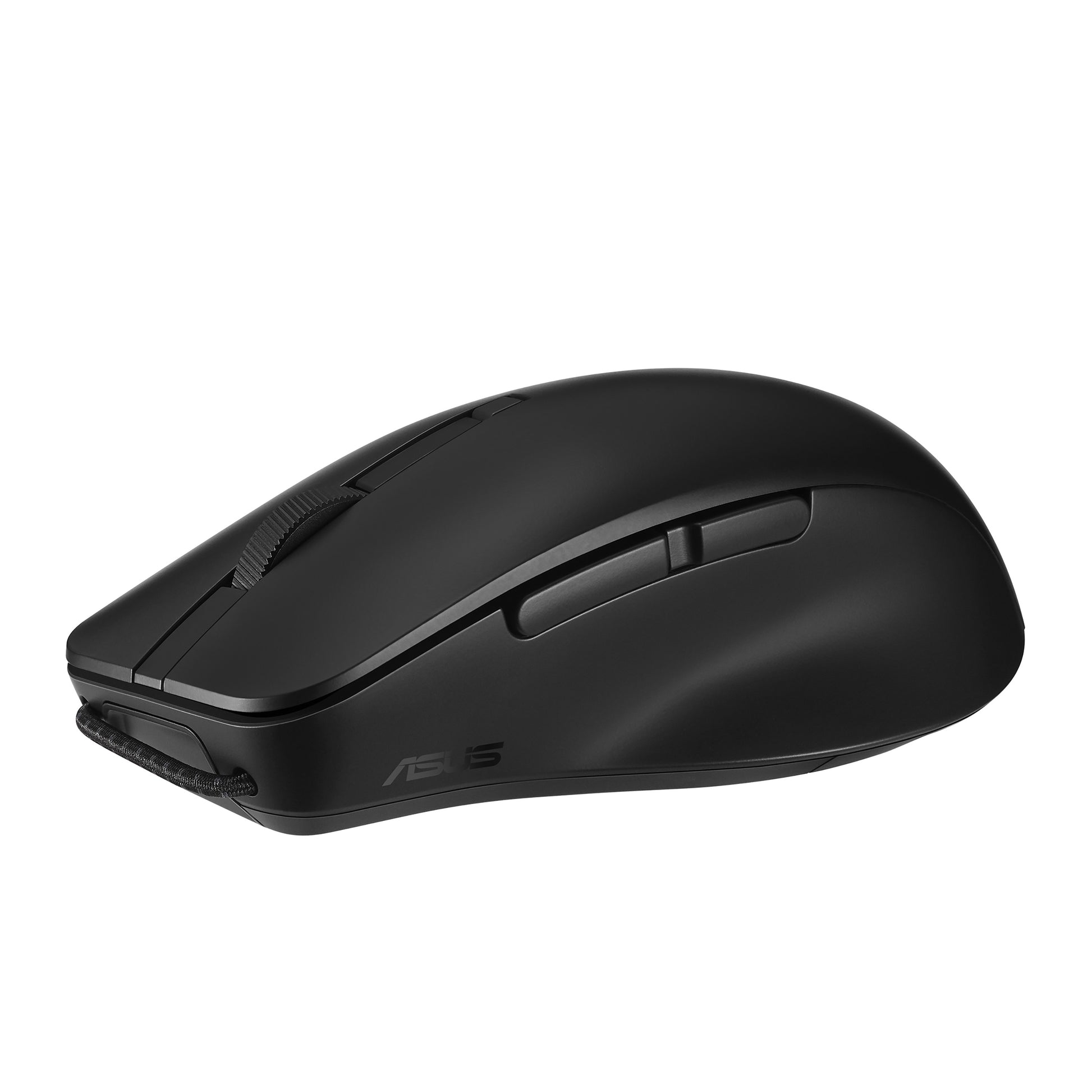 ASUS MD200 – Maus – Kabellos (Bluetooth/2,4 GHz), 4200 DPI, beidhändig, Schwarz