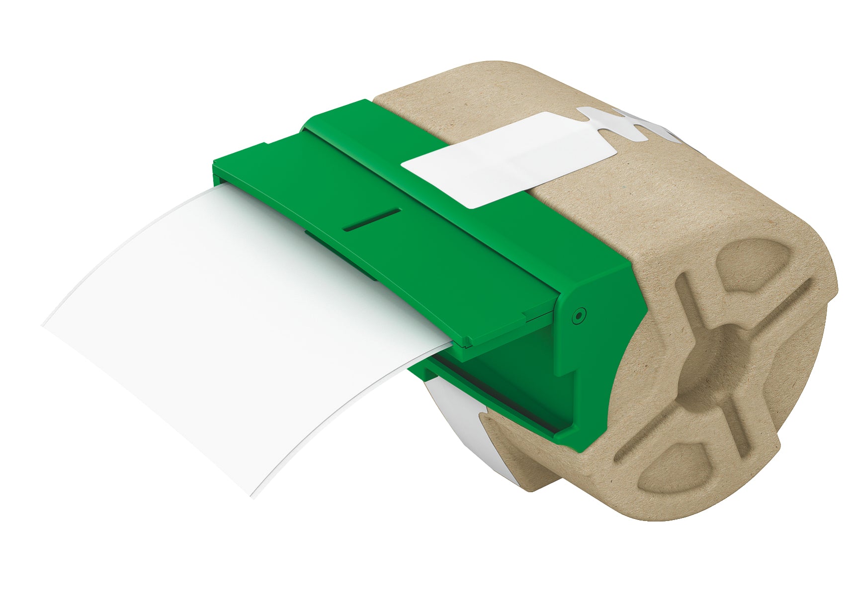 Leitz Endlos-Papieretiketten, 88 mm × 22 m, weiss, Papier, permanent, für Icon