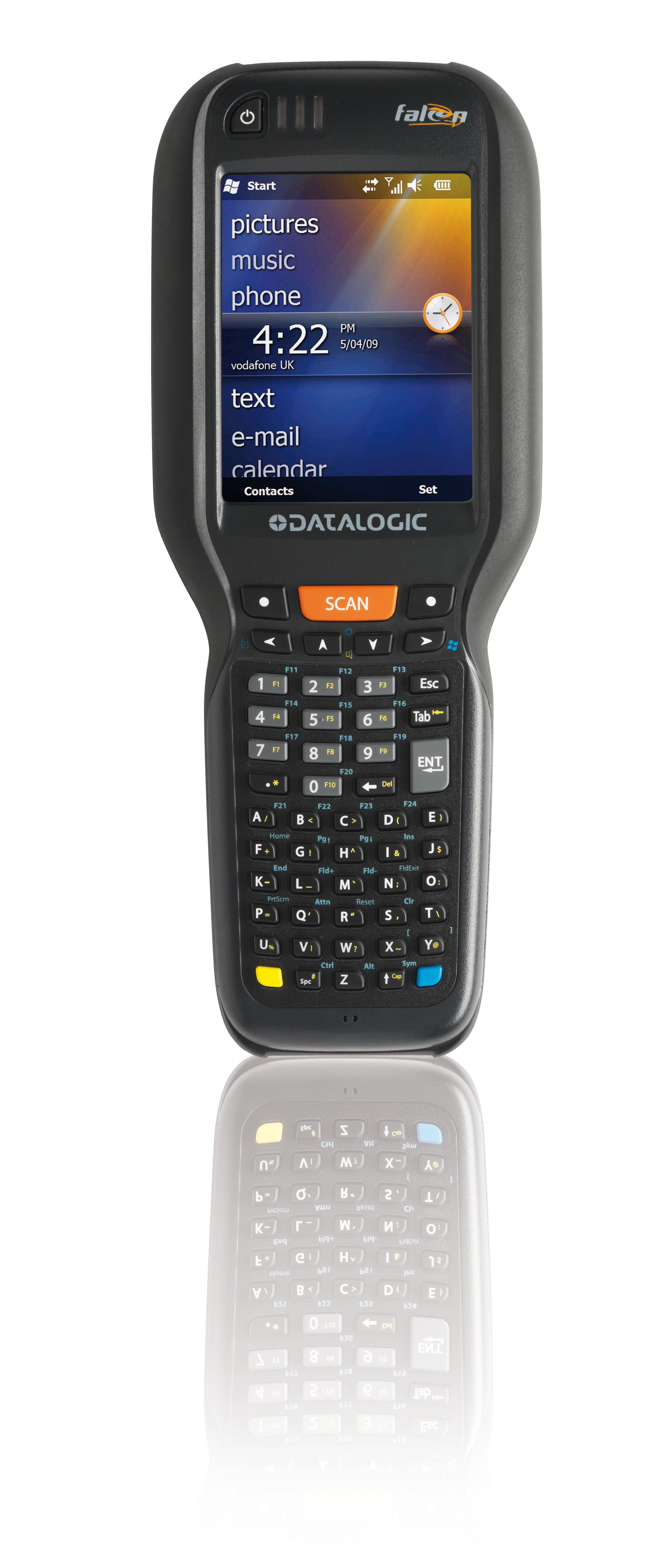 Datalogic Falcon X3+ – 3,5", 0,256/1 GB, WLAN, 1D/2D, IP65, Windows CE 6.0