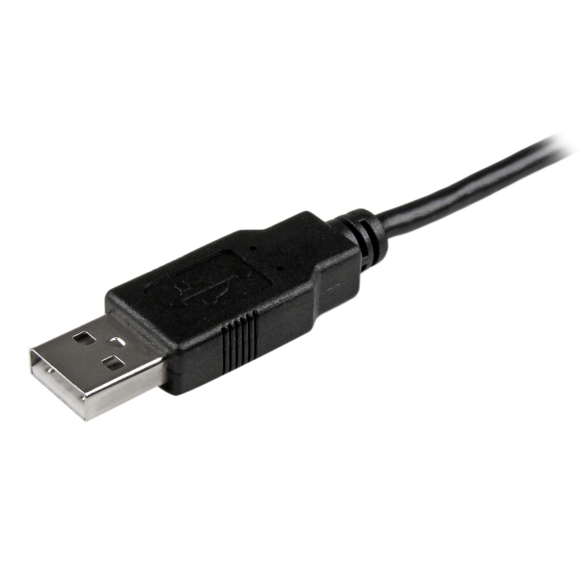 StarTech.com USB-A auf Micro-USB-B Kabel – USB 2.0 (480 Mbit/s) – 1 m – PVC-Mantel – Schwarz – für Android-S