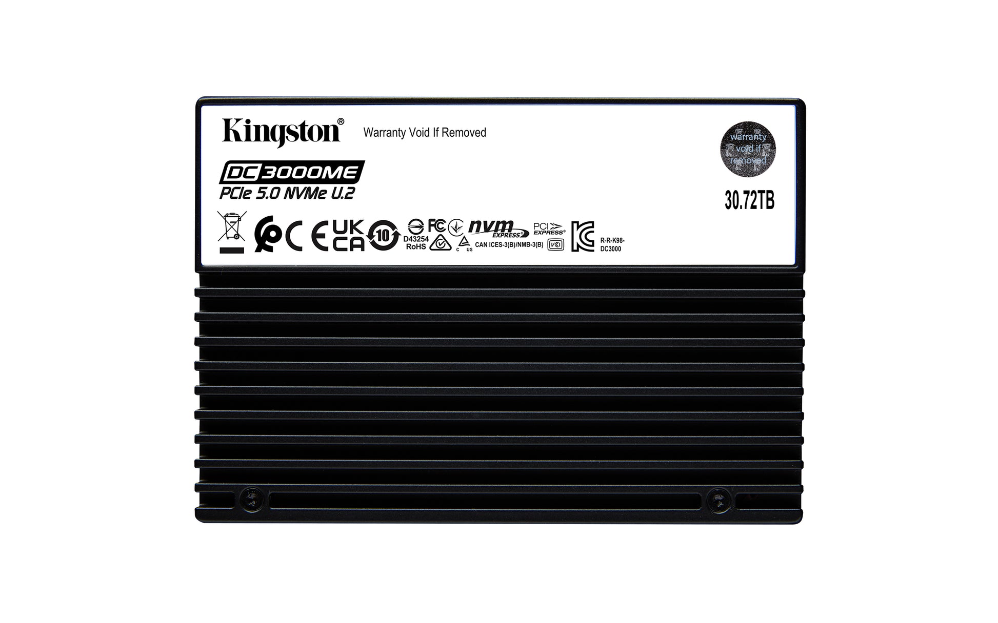 Kingston Technology Kingston DC3000ME – 30 TB Enterprise SSD, 14000/9700 MB/s, 3D eTLC – für U.2 NVMe, PCIe 5.0