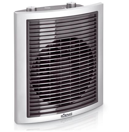 KOENIG Heizlüfter Como – 2000 W, bis 20m², Keramikheizer